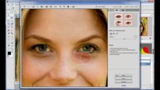 How to beautify the face with ArcSoft PhotoStudio [upl. by Aneehsal]