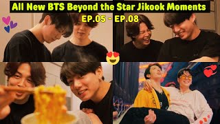 Jungkook at Jimins house Cooking and Spending the night there BTS Beyond the Star Jikook Moments [upl. by Yrollam]