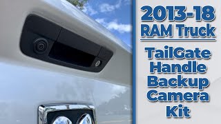 20132018 Ram Truck  Backup Rear Camera Upgrade  Easy Plug amp Play Install [upl. by Maighdlin818]