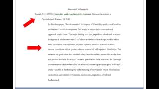 A short guide to annotated bibliographies [upl. by Valentino229]