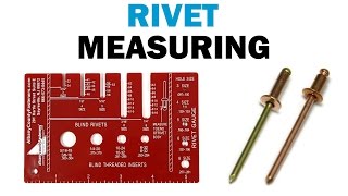 How to Use a Rivet Gauge and Measure a Rivet  Fasteners 101 [upl. by Marsden935]