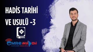 Hadis Tarihi ve Usulü 3 DİKABDHBTMBS [upl. by Toinette]