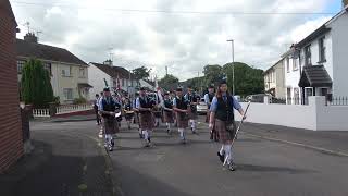 Ringsend Pipe Band  Moneymore RBP Sunday Service 2024 2 [upl. by Alfreda]