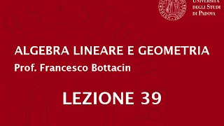 Lezione 39 [upl. by Enilesoj]