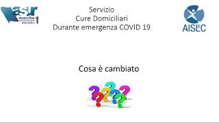 Gestione del paziente con lesione durante lemergenza sanitaria da SARS CoV 2 lInfermiere dellADI [upl. by Novi]