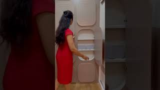 Dressing Vanity Storage in Walkin Wardrobe interiordesign interior [upl. by Iramo]