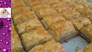 El Açması Bütün Püf Noktalarıyla Baklava Yapımı Pratik Yemek Tarifleri [upl. by Suruat446]