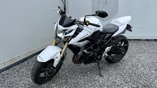 Suzuki GSR 750a 106PS BOS Performance Metzeler M9RR [upl. by Gnuoy]