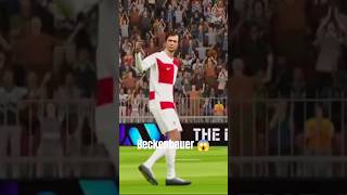 Beckenbauer dengerous shot😱efootball pes [upl. by Kcirddot598]