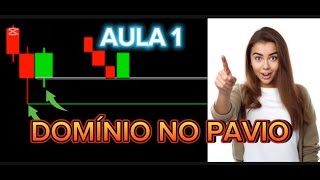 ✅️ AULA 1  DOMÍNIO NO PAVIO opçõesbinárias logicadopreço [upl. by Aniraad]