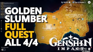 Golden Slumber Genshin Impact Full Quest [upl. by Lenssen]