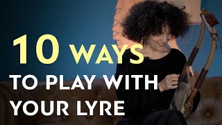 Learn the Lyre from Beginner to Advanced 10 Ways to Play ancientmusic lyre lyra [upl. by Htebaile]