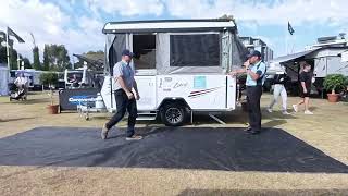 Jayco Lark 2023 Perth Caravan amp Camping Show [upl. by Hayn]