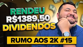 OS FIIS QUE ME PAGAM R 455 REAIS POR MÊS  Rumo aos R 2000 de RENDA PASSIVA 15 [upl. by Yorgen823]