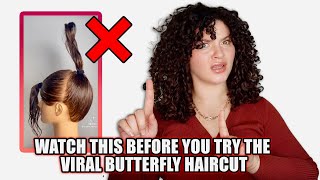 A BETTER WAY TO DIY THE BUTTERFLY HAIRCUT pro stylists guide [upl. by Dodson158]