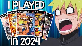 I Played EVERY Naruto Ultimate Ninja Game PS2 IN 2024 [upl. by Eeruhs]