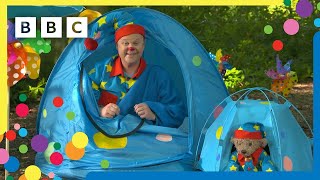 Mr Tumble goes camping 🏕️  Mr Tumble and Friends [upl. by Eedrahs]