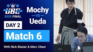 UBC 2020 Backgammon Final  Mochy vs Ueda  Match 6 [upl. by Issiah]