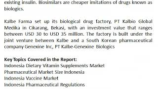 Indonesia Pharmaceutical Regulations  Healthcare Spending Indonesia  Ken Research [upl. by Newberry]