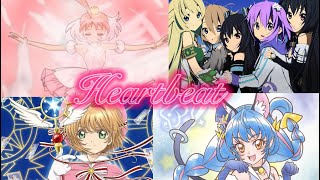 AMV Magical Girls  Heartbeat [upl. by Gatias]