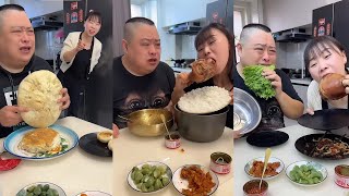 สามีโง่และภรรยาที่ฉลาด🤣asmr อาหาร food funnyvideo ตลก eating [upl. by Rhyne]