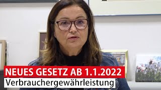 Das neue Verbrauchergewährleistungsgesetz 2022 [upl. by Kwok]