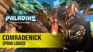 ComradeNick VII PALADINS PRO COMPETITIVE GAMEPLAY l SPRING LOADED [upl. by Marcellus]