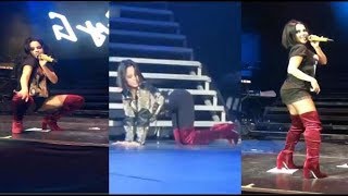 Becky G se descontrola cantando Mayores ft Bad Bunny Vivo Live [upl. by Nnoved]