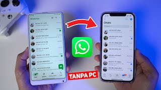 Cara Pindah Data Whatsapp Dari Android ke iPhone Tanpa PC Tanpa Reset 2024 [upl. by Mal]