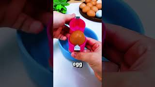 This Tool Makes Peeling Boiled Eggs Easy 😮 [upl. by Darb]