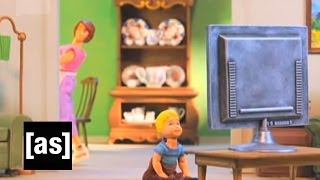 Dont Sit So Close  Robot Chicken  Adult Swim [upl. by Lairbag]