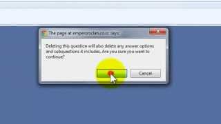 LimeSurvey  Cannot Delete or Modify a Question [upl. by Akerdnuhs]