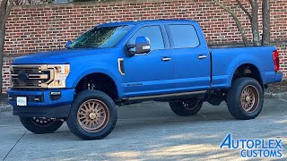 CUSTOM LIFTED FORD F350 LIMITED REVIEW YOU CAN OWN IT FOR SALE [upl. by Rossuck]