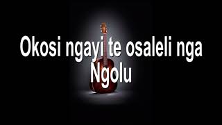 Moïse Mbiye akosi ngai te  lyric [upl. by Magdala]