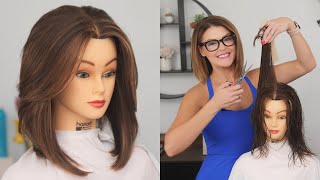 Best Layered Haircut To Get Rid Of DAMAGED Hair [upl. by Asilrahc]