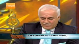 Nihat Hatipoglu  Tavla Oynamak Haram mıdır [upl. by Rains]