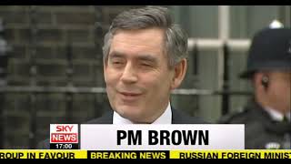 Tony Blair Resignation  Gordon Brown PM  Sky News Live at Five  27062007  0500pm [upl. by Acus]