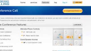 Free Conference Calling Tutorial [upl. by Rehprotsirhc585]