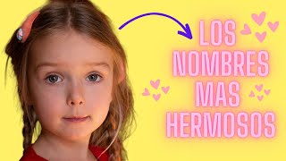 Nombres para NIÑAS bonitos 2023 Nombres para niñas y su significado  Nombres hermosos para niñas 😍 [upl. by Aznola967]