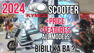 Pinaka Kompletong Presyo ng Kymco Scooter SRP DP Monthly Specs amp Feature All Models [upl. by Ennayelhsa]