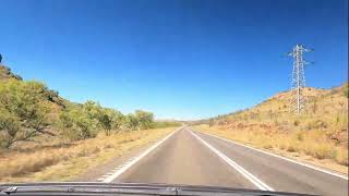 Driving in Western Queensland  Mount Isa to Cloncurry locality [upl. by Aryn]