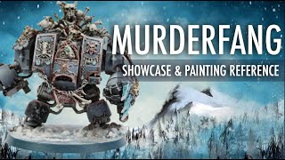 Murderfang Showcase Painting Reference Space Wolves Marine Wulfen Dreadnaught Warhammer 40K [upl. by Maryanna954]