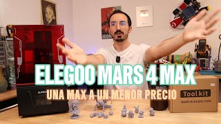 Elegoo Mars 4 Max  Reseña [upl. by Thistle234]