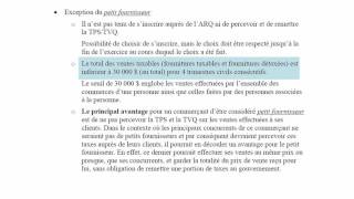 Fonctionnement général de la TPS et de la TVQ2016 [upl. by Nomolas]