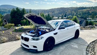 F10 M5 Stage 2 Tune  E85 Mixing bmw [upl. by Junieta]