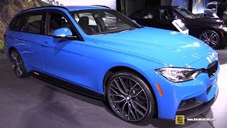 2015 BMW 328i Touring M Performance  Exterior Interior Walkaround  2015 MTL Auto Show [upl. by Mace]