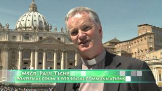 Msgr Paul Tighe Pontifical Council for Social Communication [upl. by Jehius]