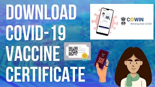 How to Download COVID19 Vaccine Certificate Using CoWIN Website on Mobile [upl. by Elder361]