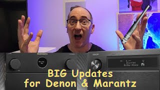 BIG Denon Marantz Feature Updates Livestream Event [upl. by Aelanna]