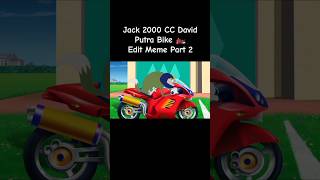 2000 CC David Putra Bike Edit Meme  Oggy And The Cockroaches Bike Race In Hindi [upl. by Ahsirtal153]